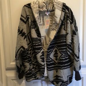 LuLaRoe teddy bear jacket